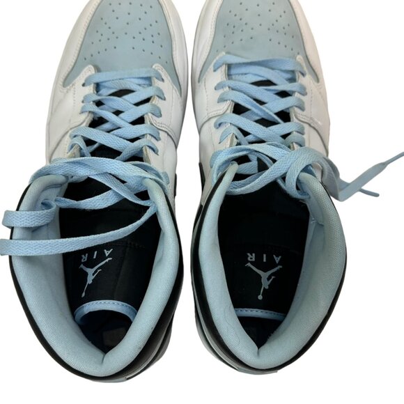 Nike Air Jordan 1 Mid SE‎ \'White Ice Blue\' DV1308-104 Size 14 with Original Box main image 2
